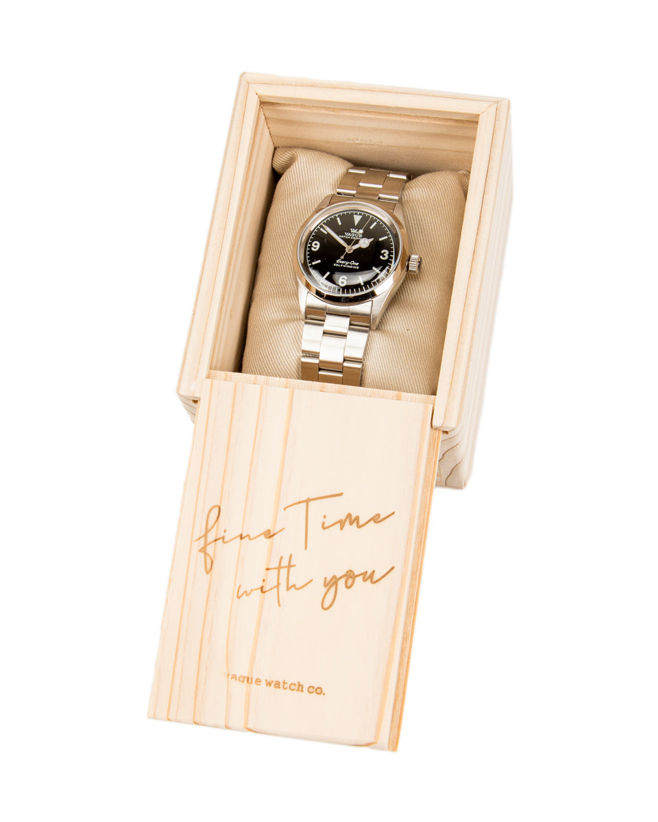 Every-One Watch [E1-L-001] - Black Dial – Standard & Strange