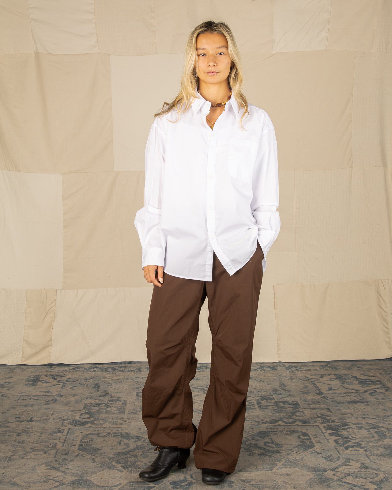 Vintage Heavy VH Oxford - White - Standard & Strange