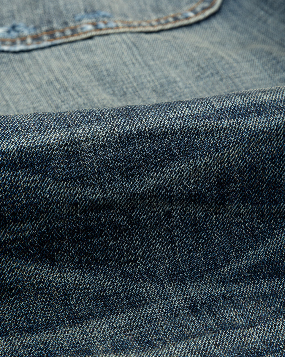 Vintage Heavy Extra Baggy Studded Jean - Indigo - Standard & Strange