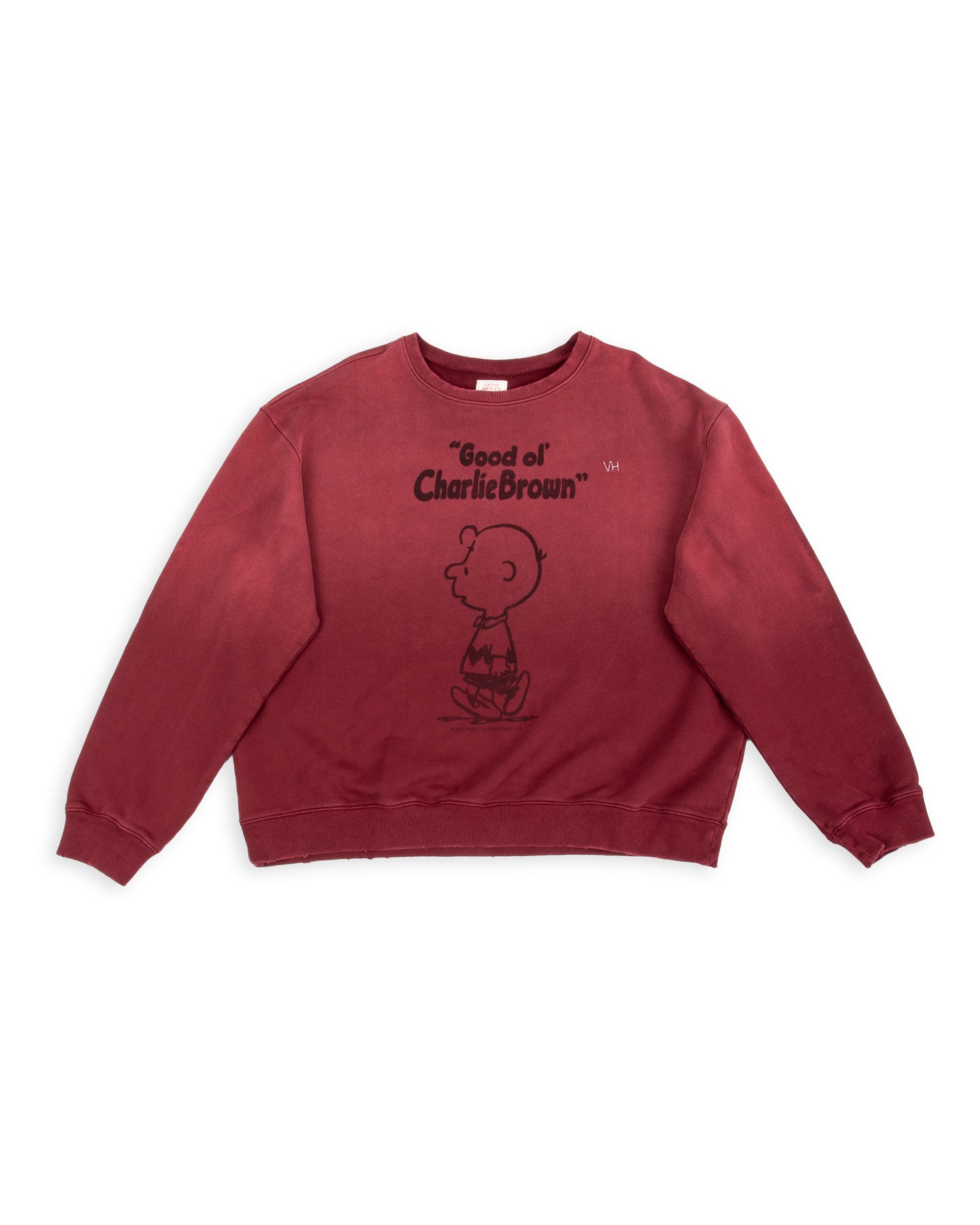トップス BEAMS CHARLIE BROWN sweat en Good 'Ol Charlie Brown Sweatshirt - Red Sun Fade – Standard & Strange