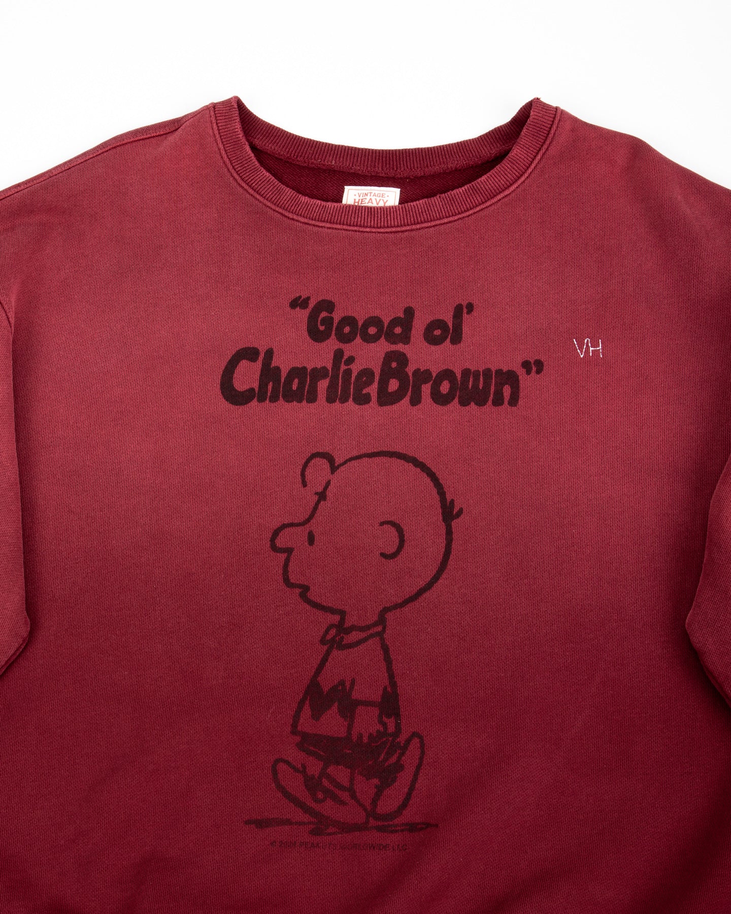 Vintage Heavy Good 'Ol Charlie Brown Sweatshirt - Red Sun Fade - Standard & Strange