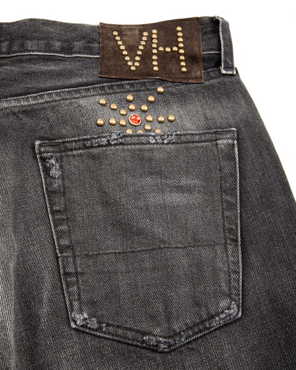 Vintage Heavy Leroy Studded Jean - Black - Standard & Strange