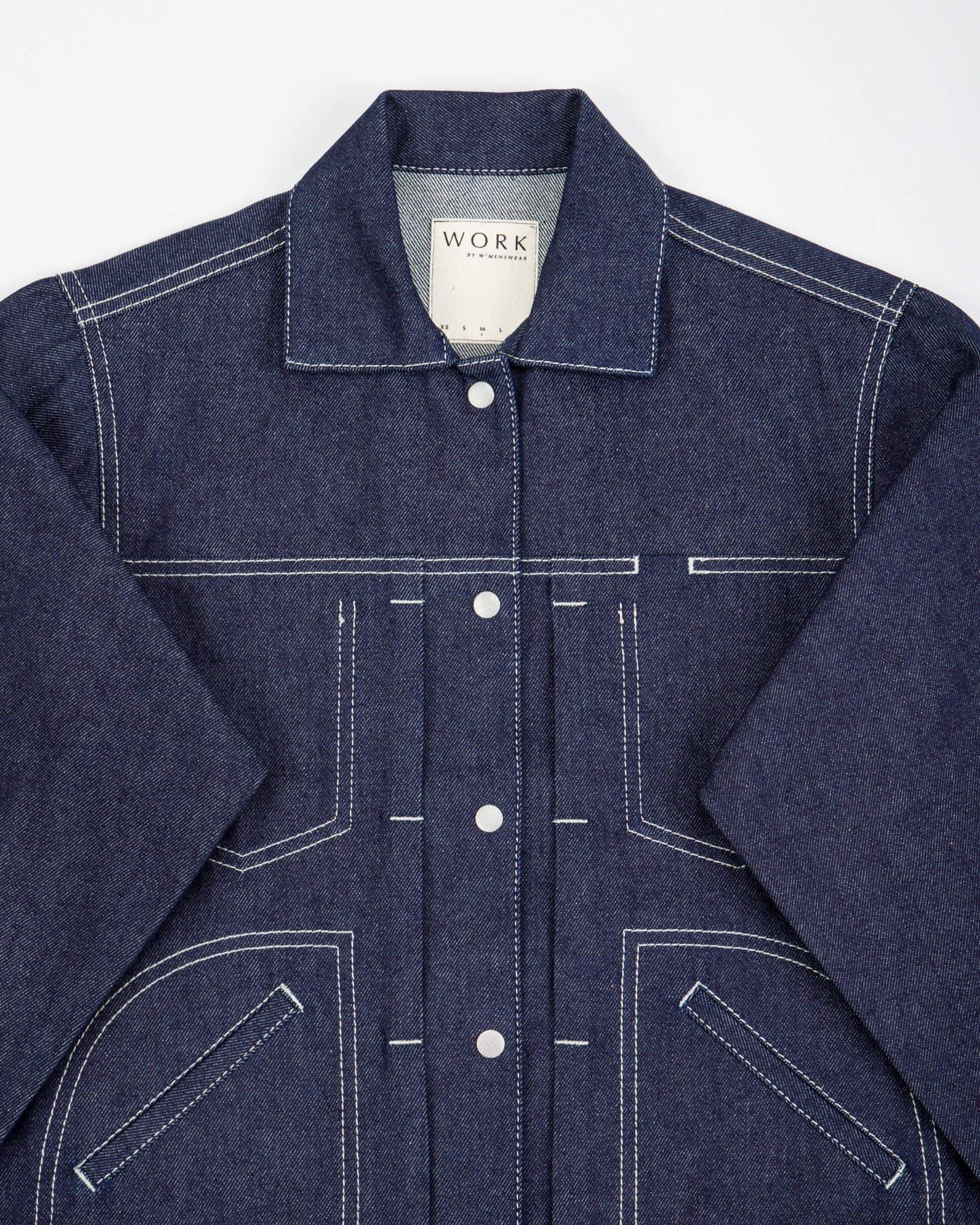 Engineers Jacket - Natural Indigo