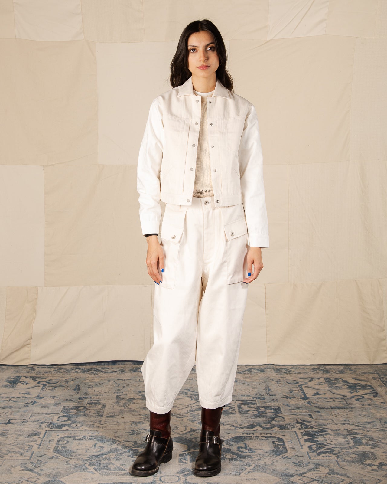 W'Menswear Engineers Jacket - Off-White - Standard & Strange