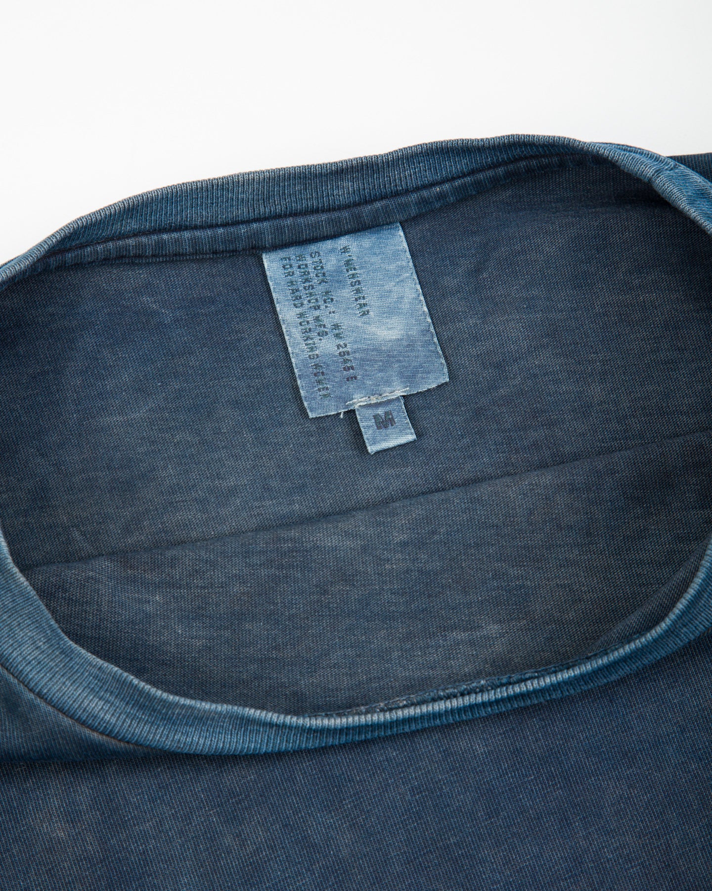 Gas Station Tee - Indigo/Ebony Heavy Jersey