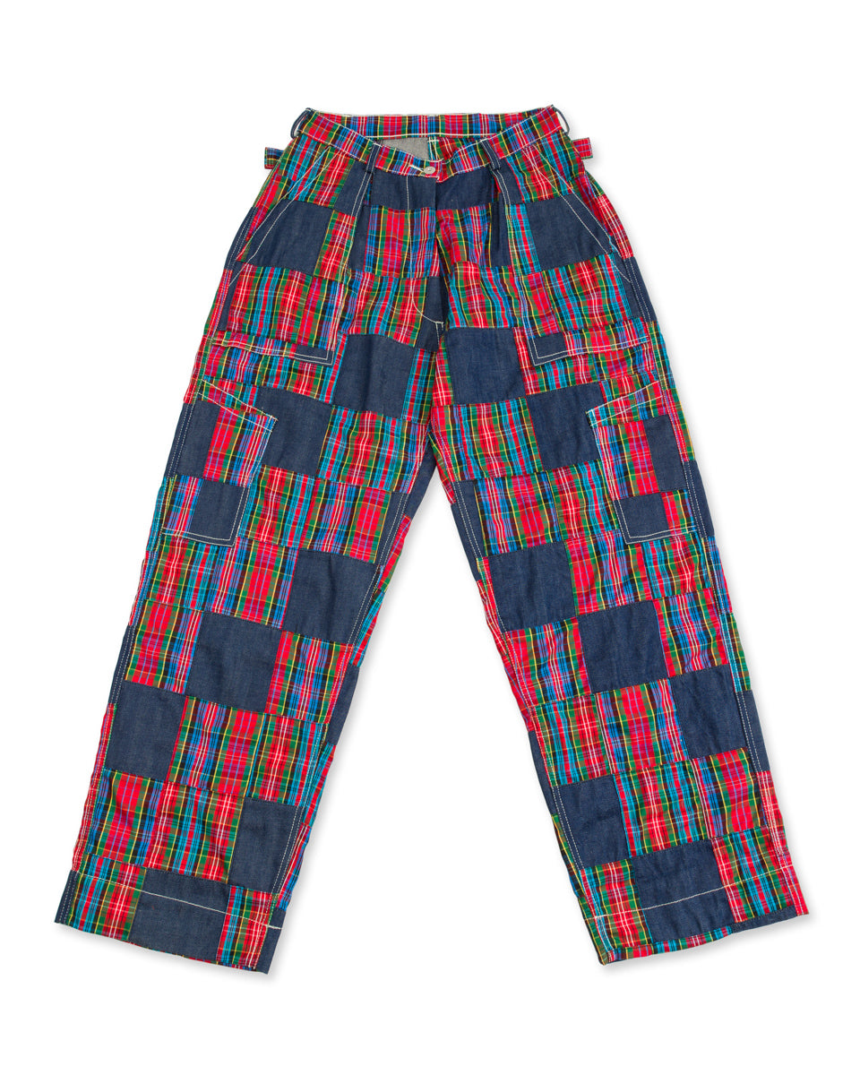 W'Menswear Limited Edition Unisex Freedom Flight Trouser - Multi - Standard & Strange