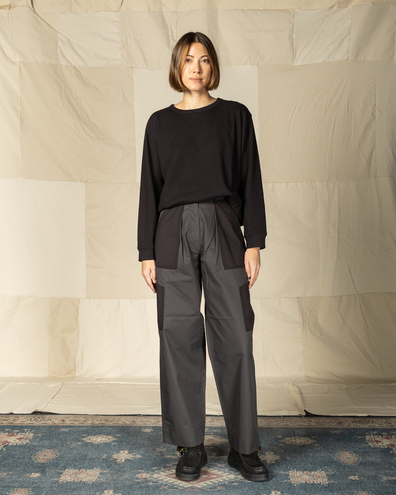 W'Menswear Marine Pants - Black - Standard & Strange