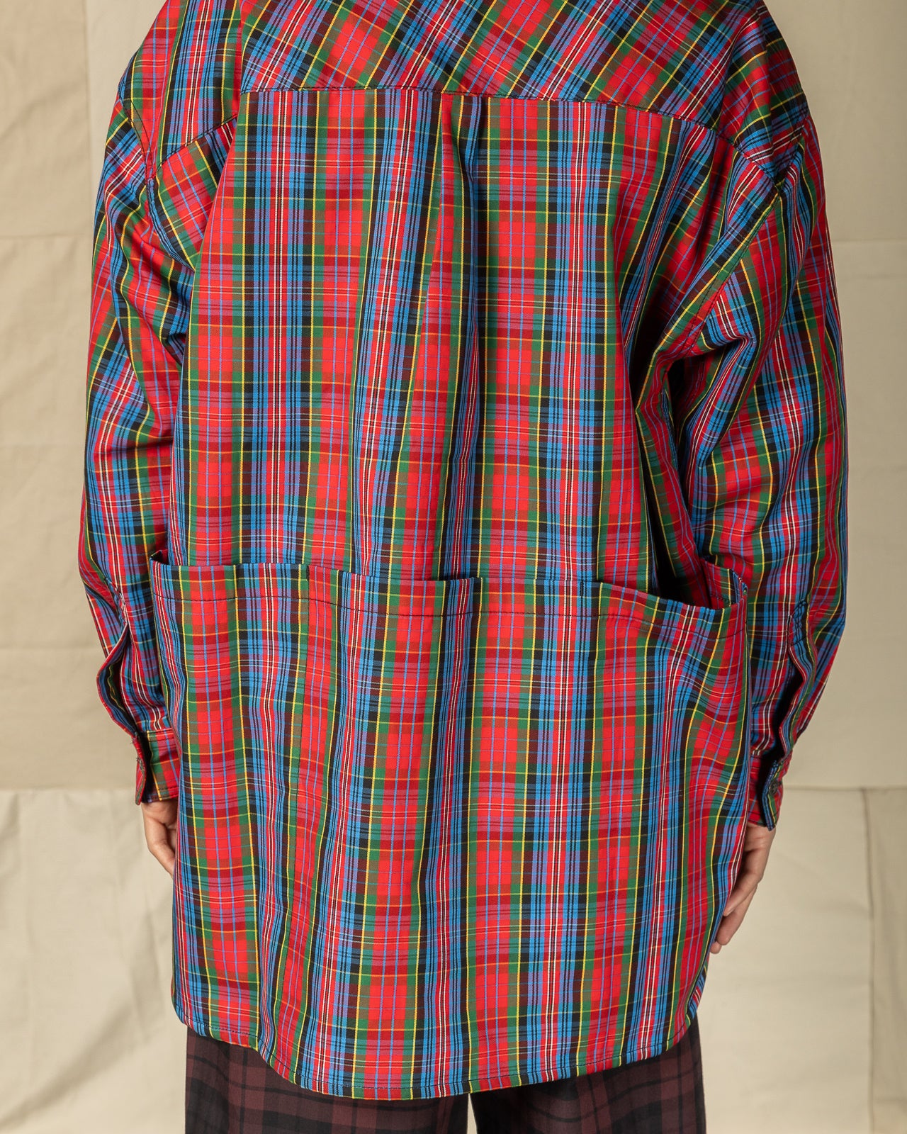 W'Menswear Mechanical Aid Shirt - Red Check - Standard & Strange