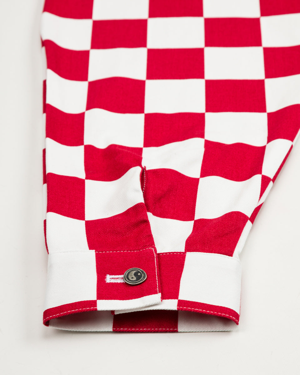 W'Menswear Mohom Shirt - Red Check - Standard & Strange