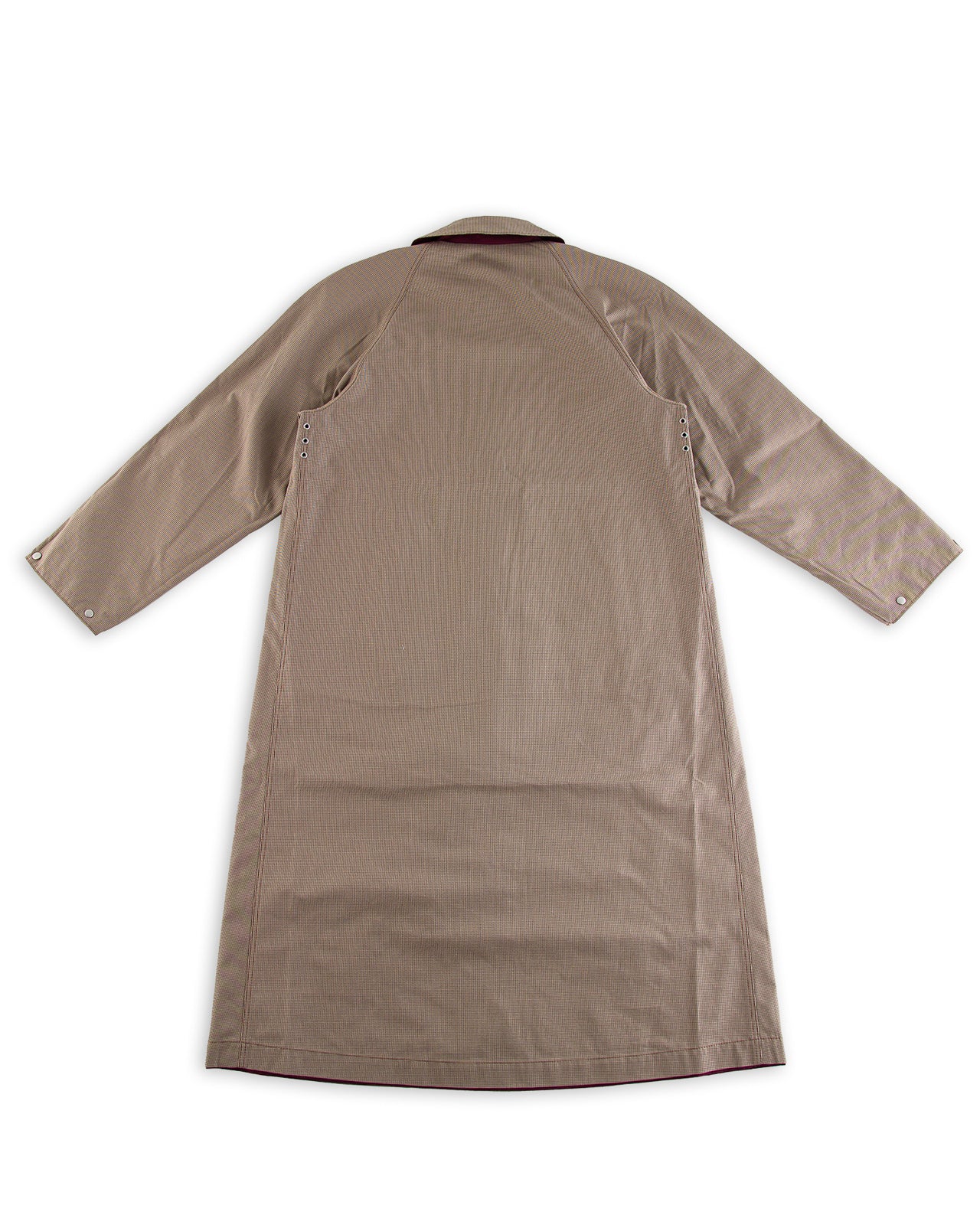 W'Menswear Reversible Cycling Trench - Burgundy - Standard & Strange