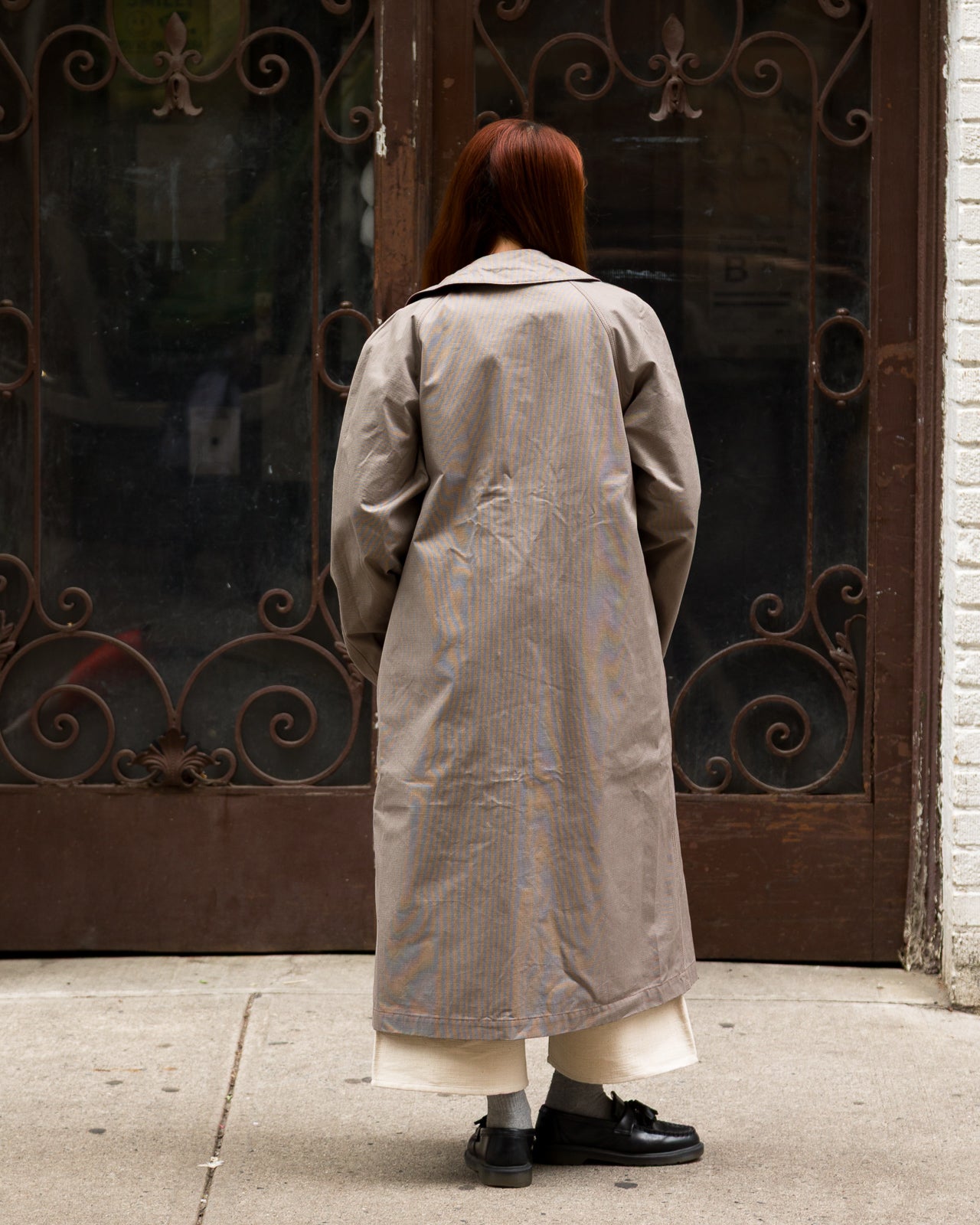 W'Menswear Reversible Cycling Trench - Burgundy - Standard & Strange