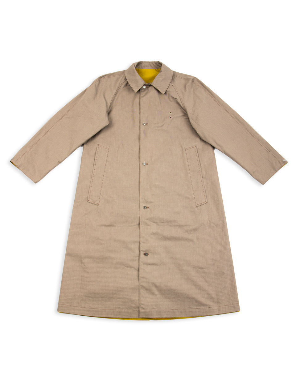 W'Menswear Reversible Cycling Trench - Olivine - Standard & Strange