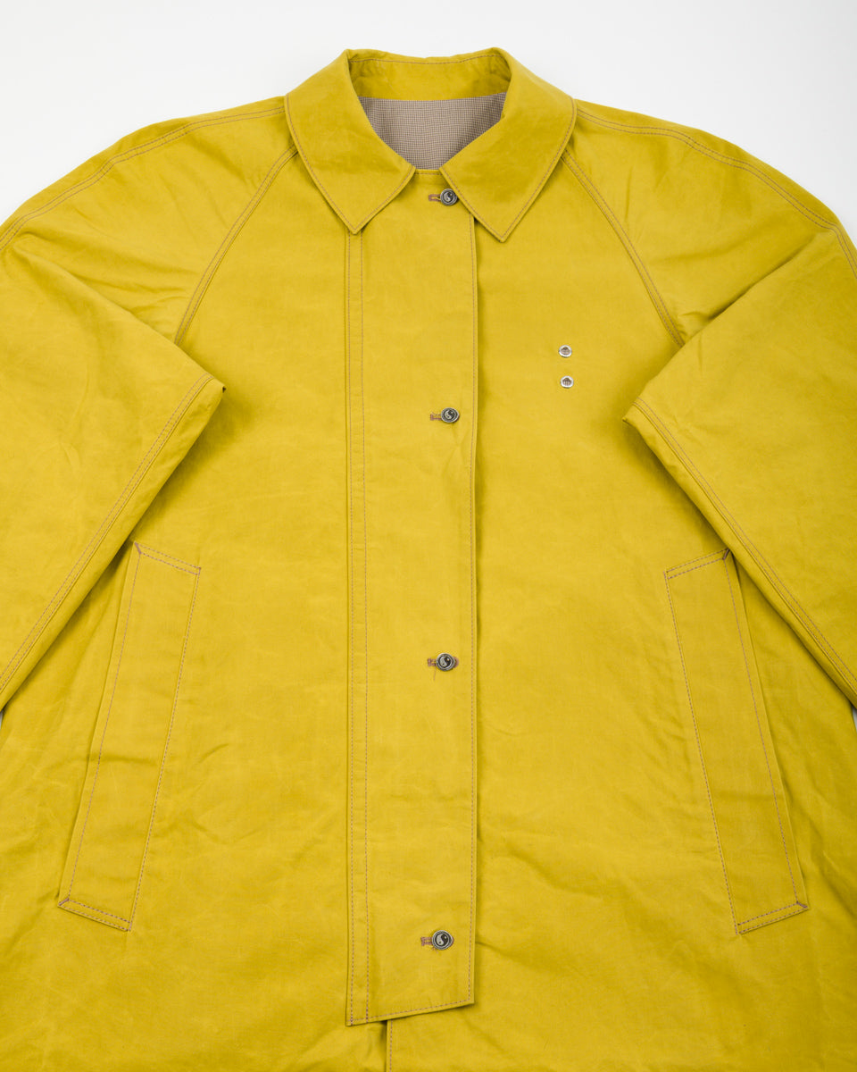 W'Menswear Reversible Cycling Trench - Olivine - Standard & Strange