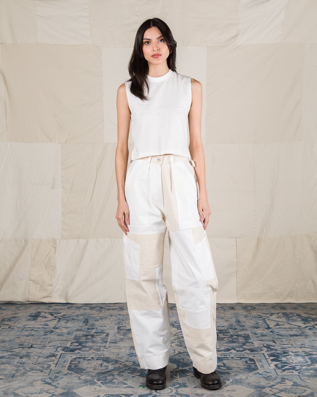 W'Menswear Unisex Freedom Flight Trouser - Off-White - Standard & Strange