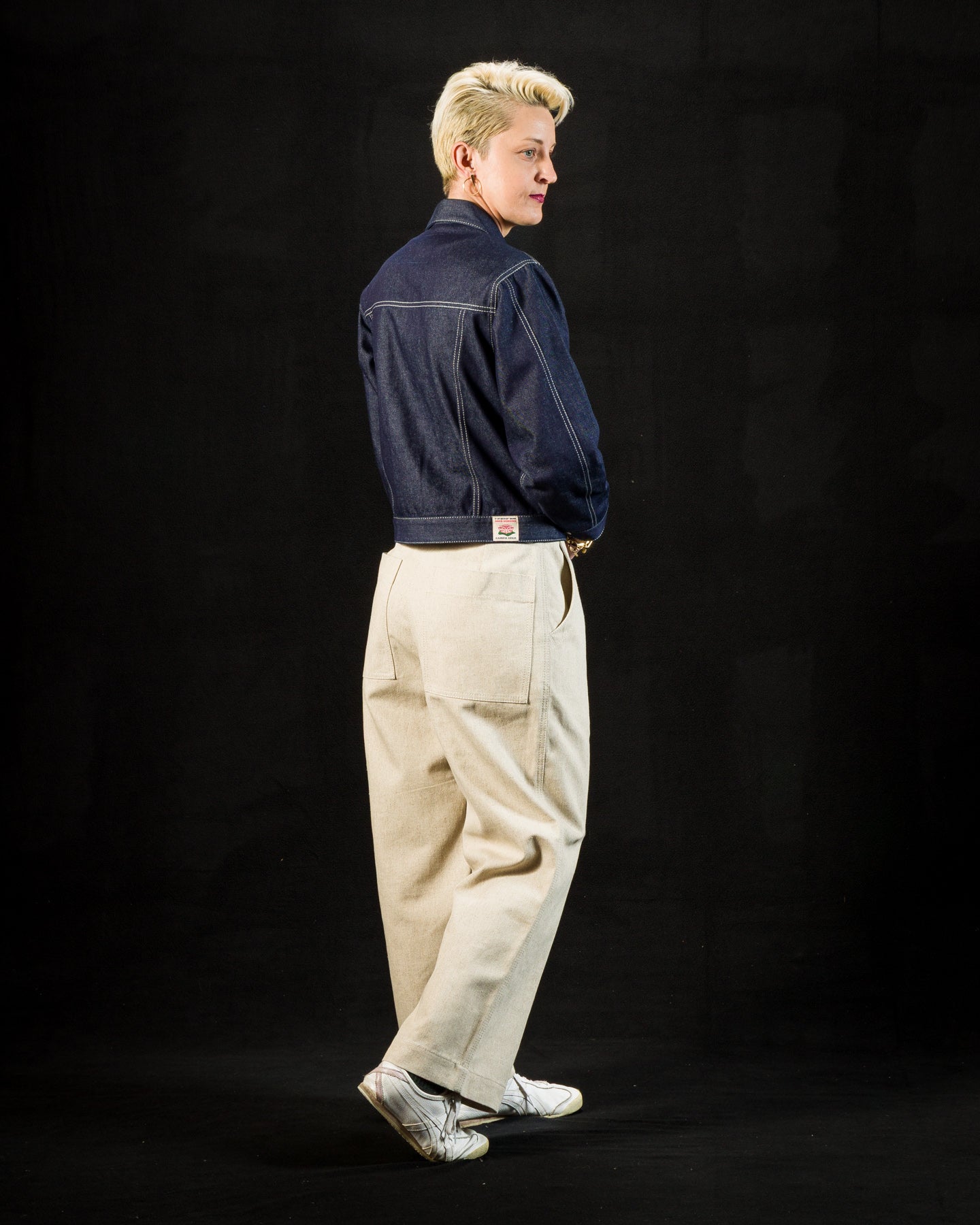 W'mens Work Jean - Natural Cotton/Linen