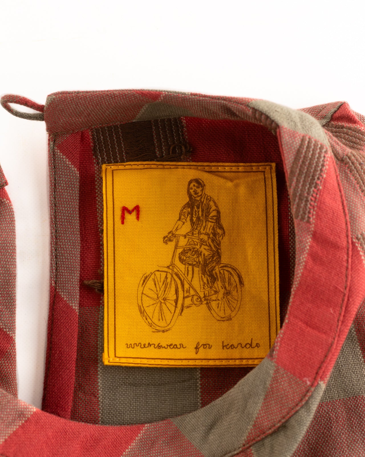 W'Menswear W'menswear x Kardo Summer Fortune Pocket Dress - Red/Green Cotton - Standard & Strange