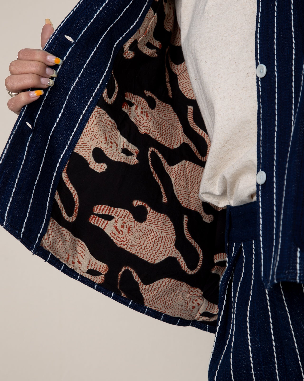 W'Menswear W'menswear x Kardo Ralley Jacket - Indigo - Standard & Strange