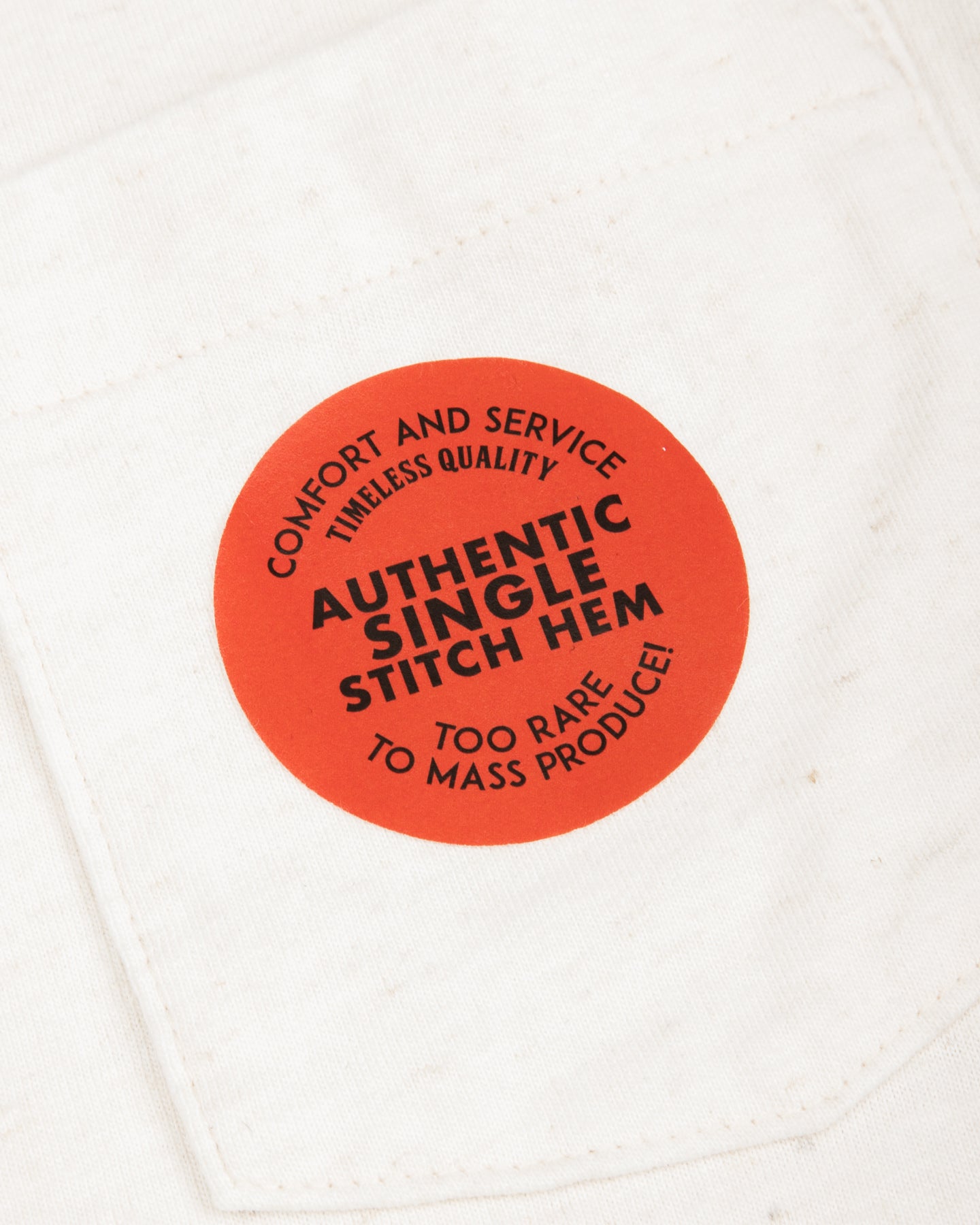 W'Menswear Bowl Tee - Natural Cotton/Hemp - Standard & Strange