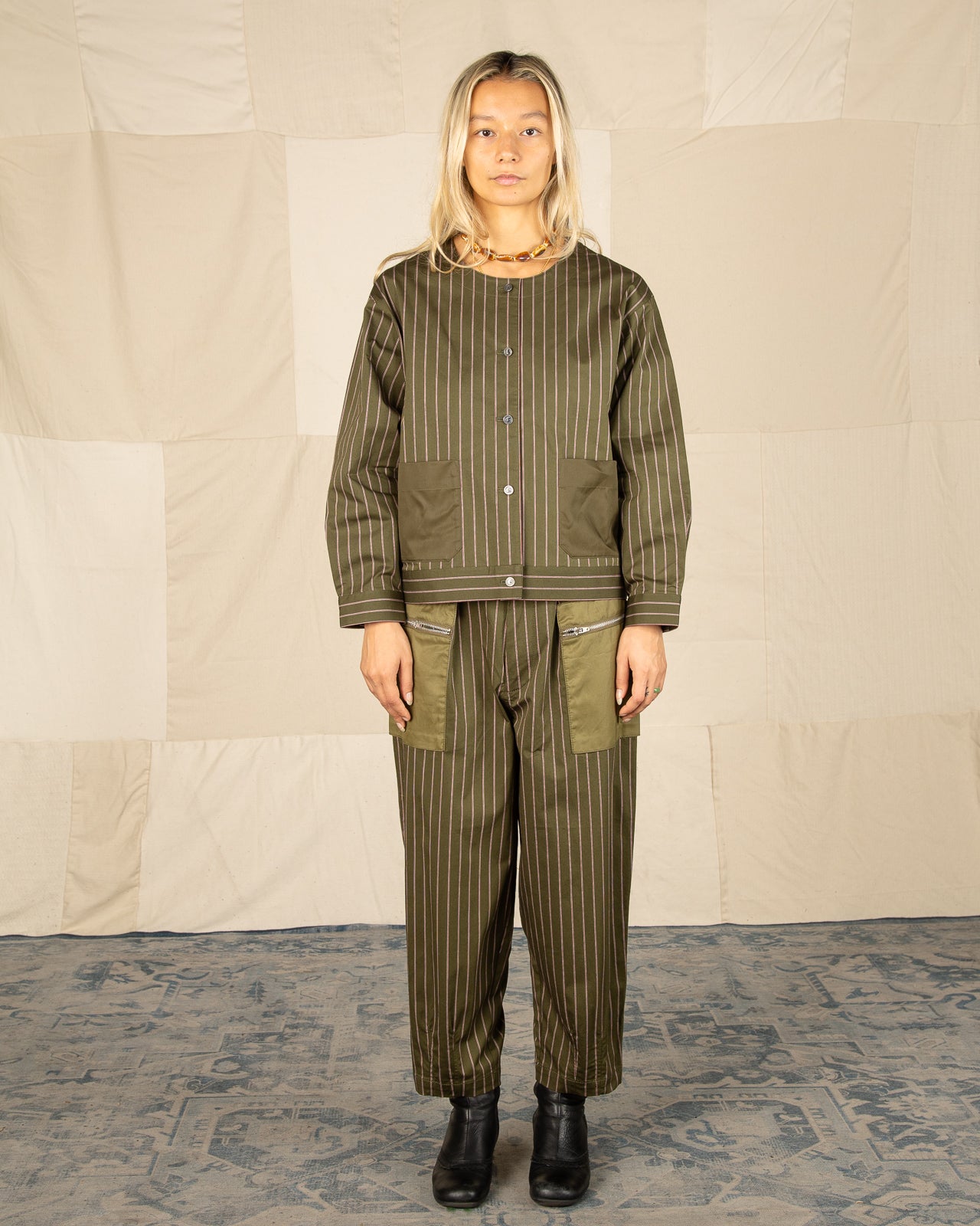 W'Menswear Jane Pant - Green - Standard & Strange