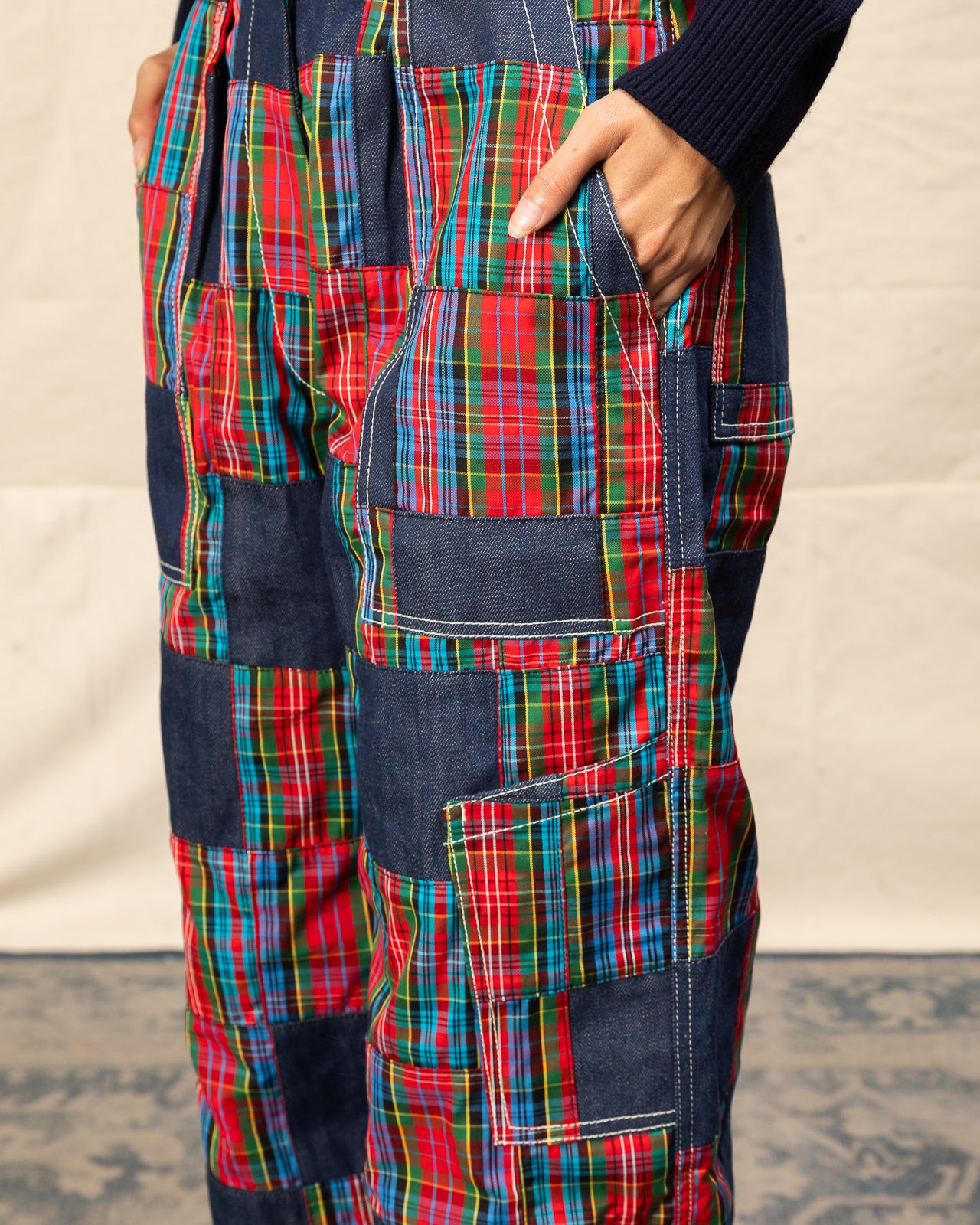 W'Menswear Limited Edition Unisex Freedom Flight Trouser - Multi - Standard & Strange