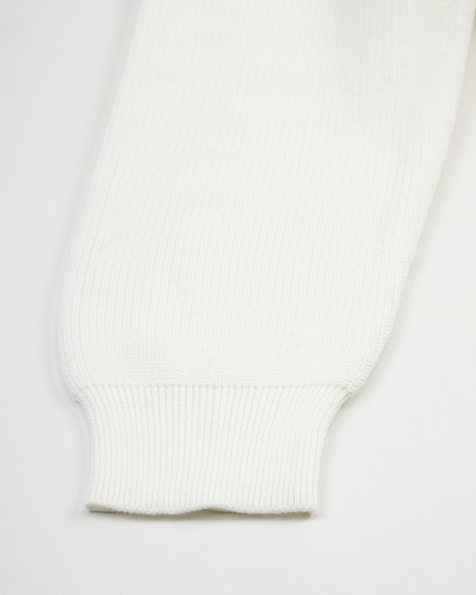 W'Menswear Waffle Pullover - Off-White - Standard & Strange