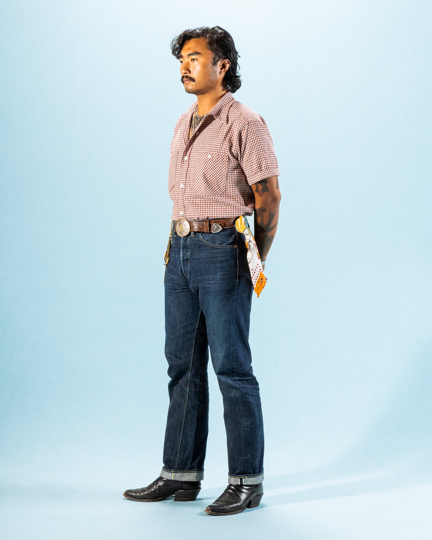 Warehouse Lot 3056 Check Work Shirt - Red Gingham - Standard & Strange