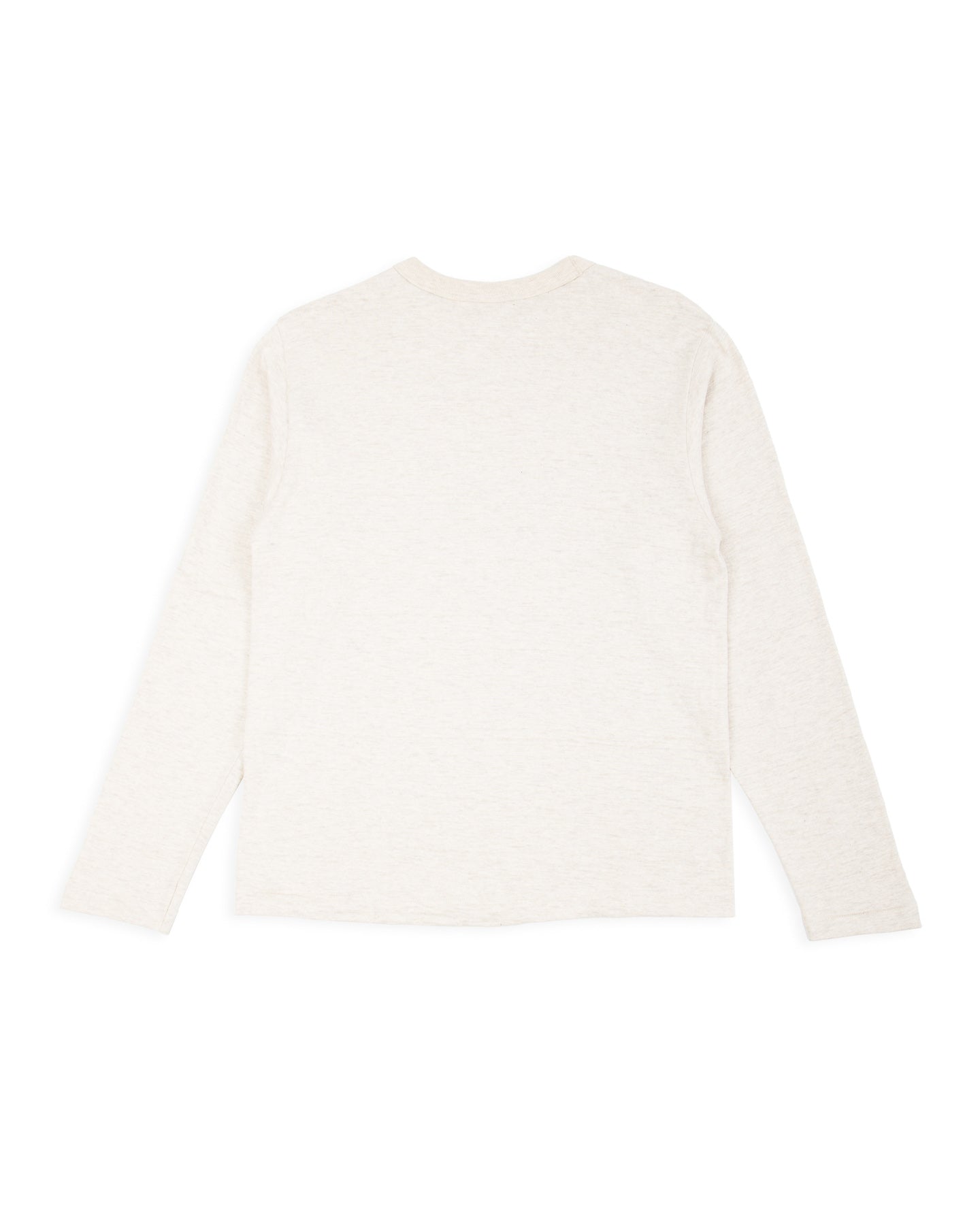 Warehouse Long Sleeve Crew Neck Tee - Oatmeal - Standard & Strange