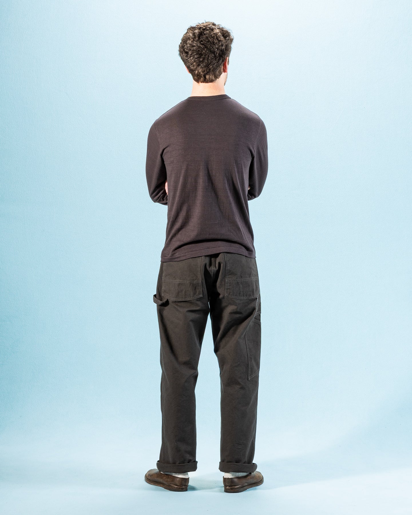 Warehouse Long Sleeve Crew Neck Tee - Sumikuro - Standard & Strange