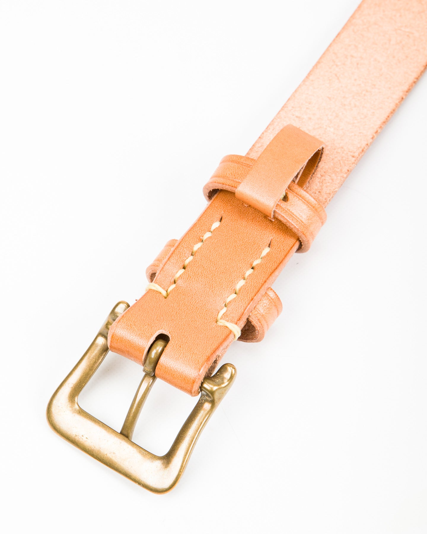 Warehouse Lot 6041 Slim Belt - Tan - Standard & Strange