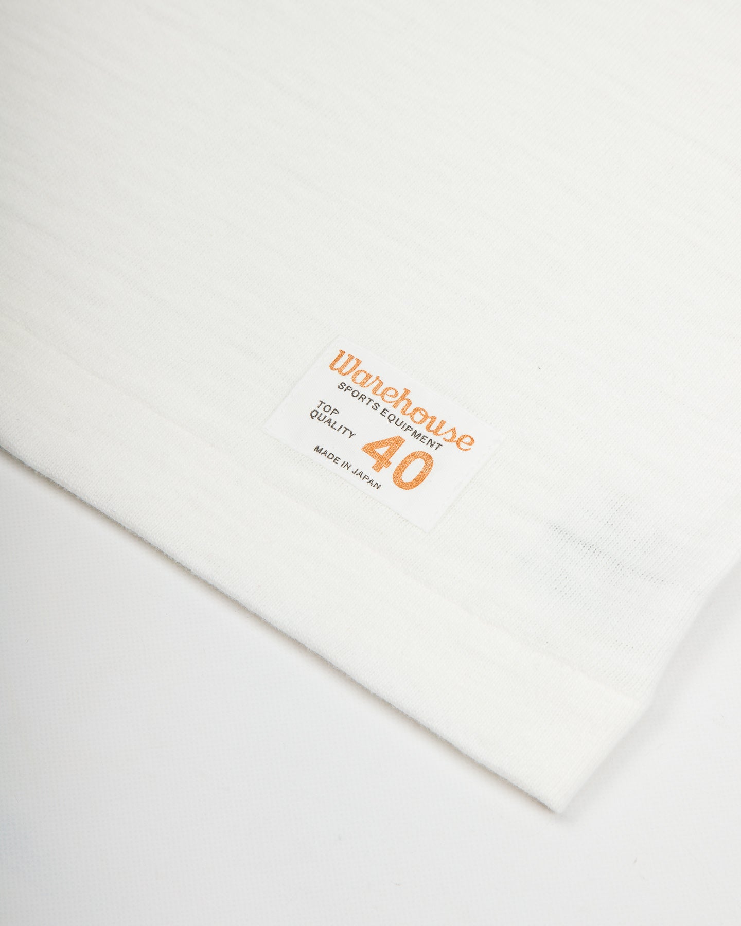 Warehouse Three Quarter Football Shirt - Off White - Standard & Strange