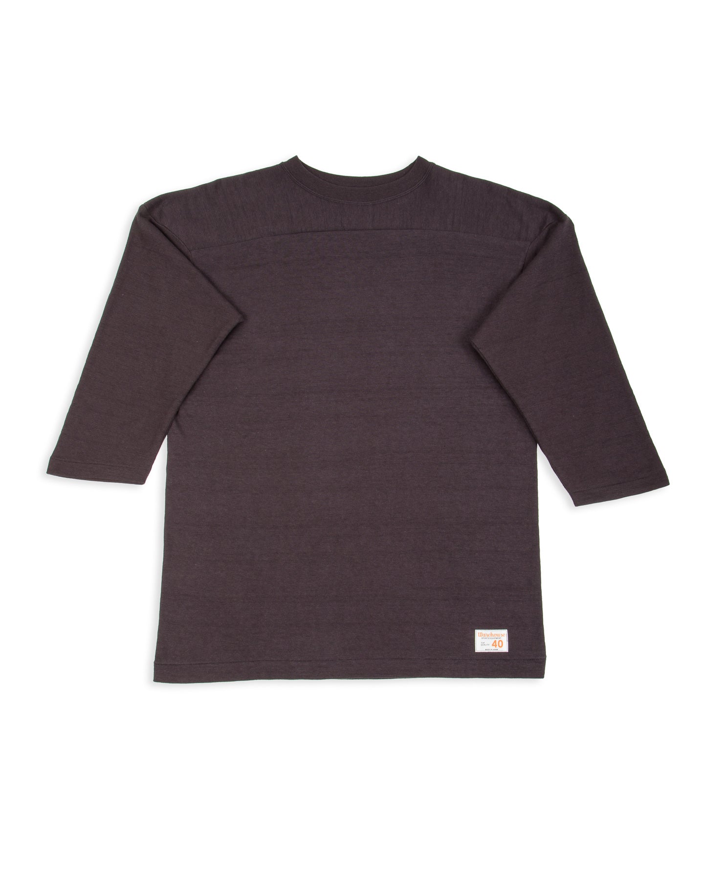 Warehouse Three Quarter Football Shirt - Sumikuro - Standard & Strange