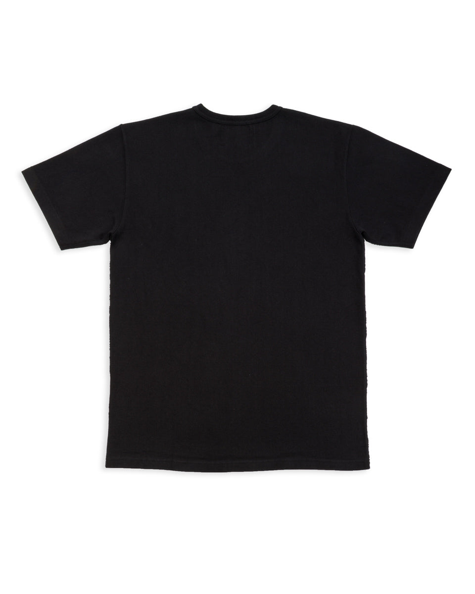 Wonder Looper Double Heavyweight Crewneck T-shirt - Black - Standard & Strange