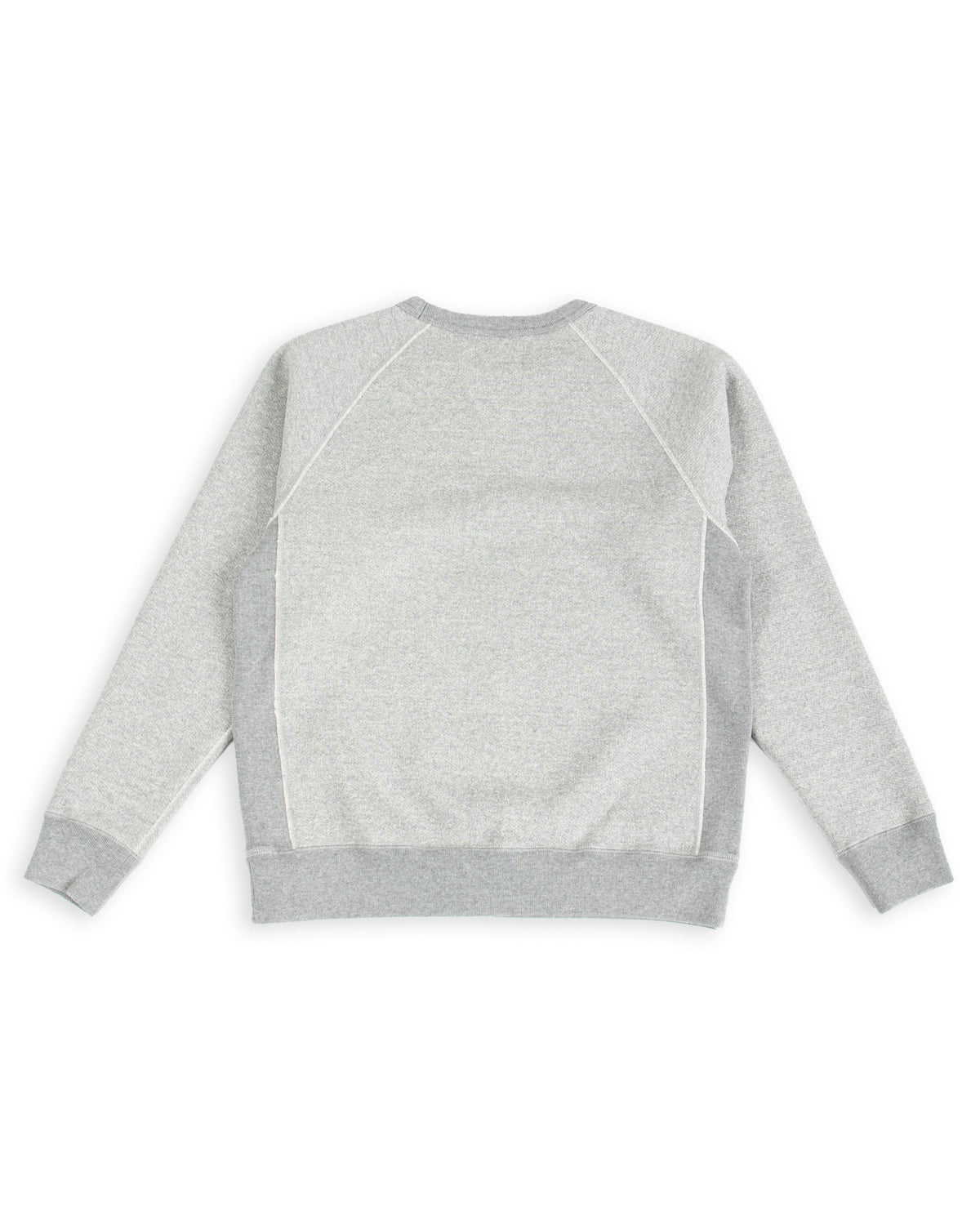 Wonder Looper Double Heavyweight French Terry Pullover Crewneck - Heather Grey - Standard & Strange