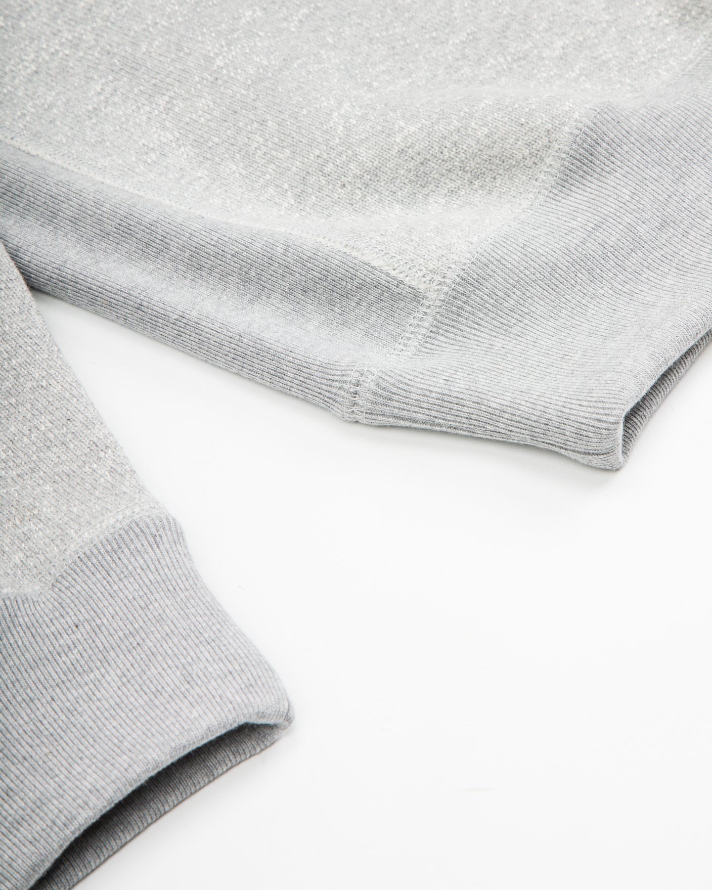 Wonder Looper Double Heavyweight French Terry Pullover Crewneck - Heather Grey - Standard & Strange