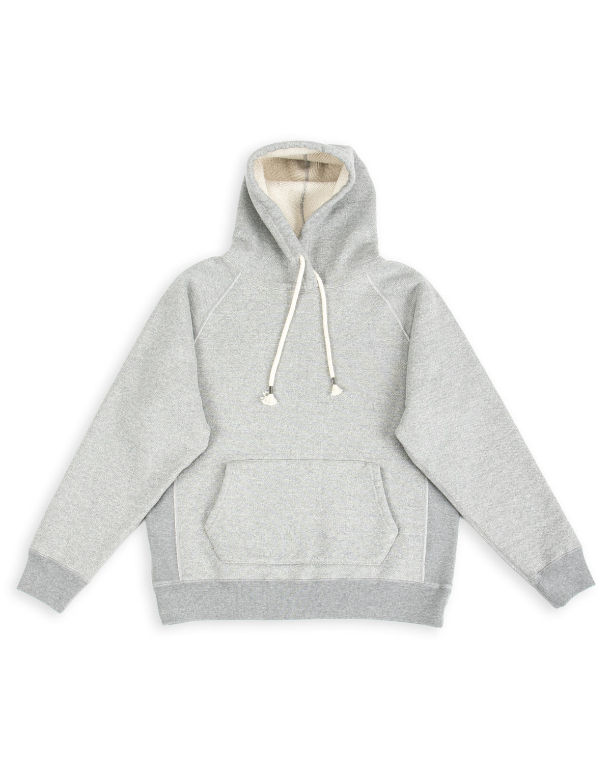 Wonder Looper Double Heavyweight French Terry Pullover Hoodie - Heather Grey - Standard & Strange