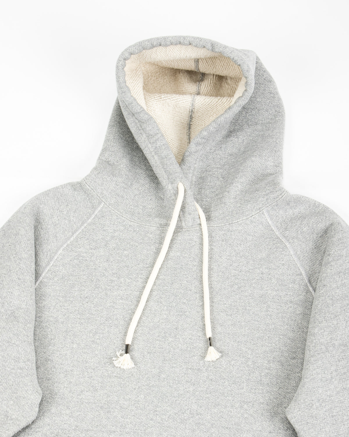 Wonder Looper Double Heavyweight French Terry Pullover Hoodie - Heather Grey - Standard & Strange