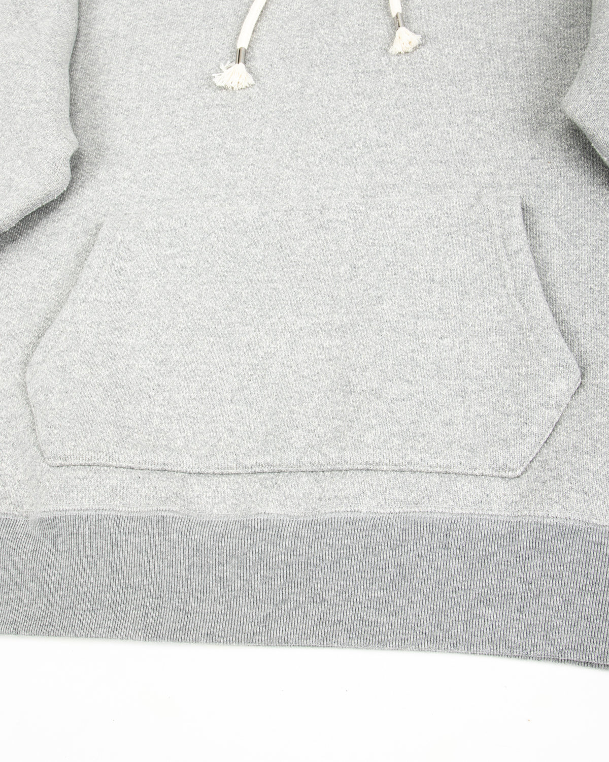 Wonder Looper Double Heavyweight French Terry Pullover Hoodie - Heather Grey - Standard & Strange