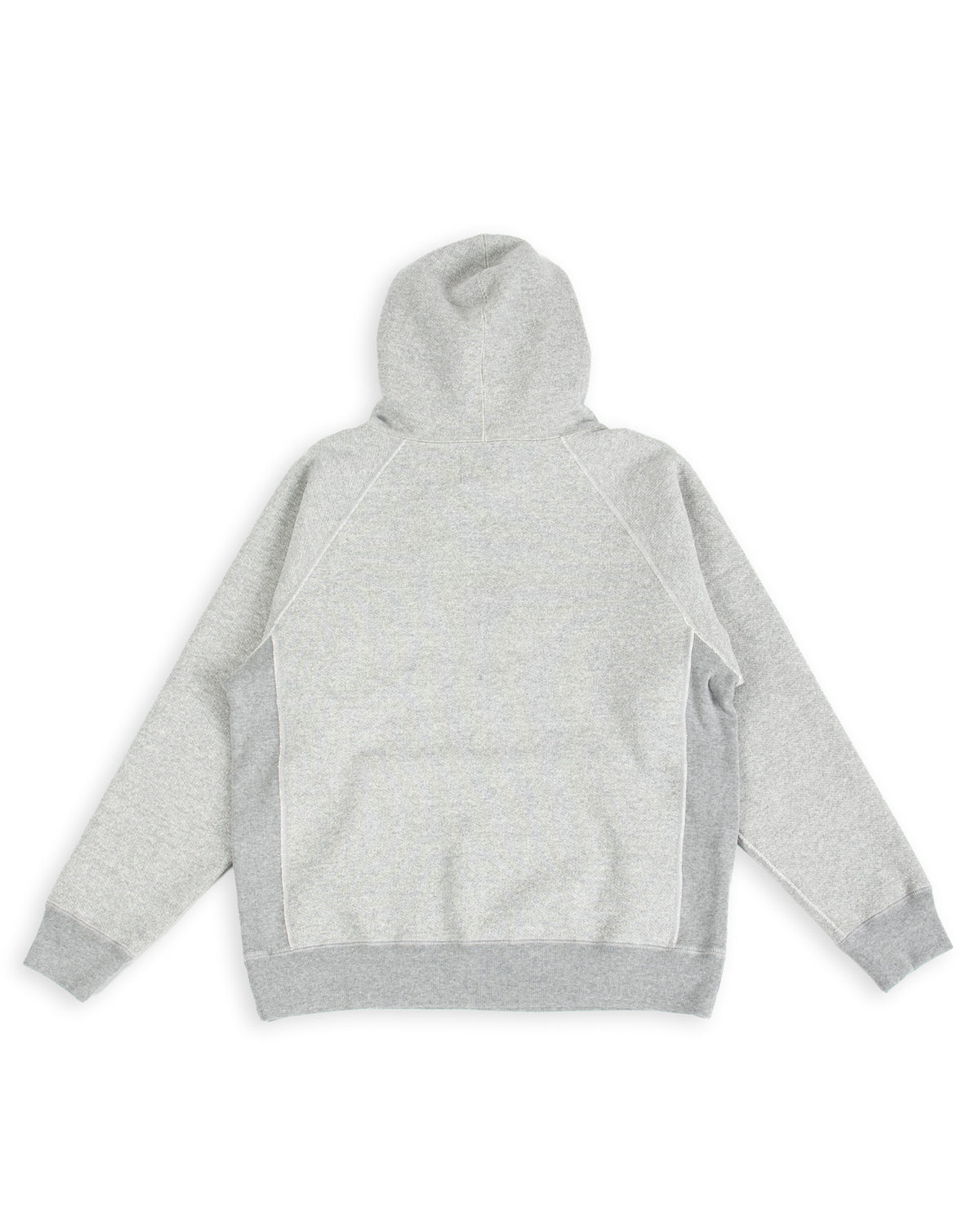 Wonder Looper Double Heavyweight French Terry Pullover Hoodie - Heather Grey - Standard & Strange