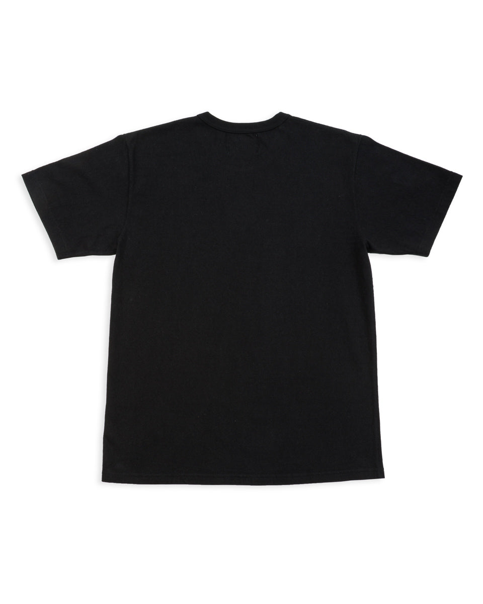Wonder Looper ELS Recycled Cotton Slub T-Shirt - Black - Standard & Strange