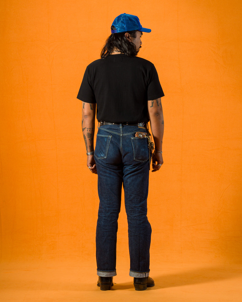 Wonder Looper ELS Recycled Cotton Slub T-Shirt - Black - Standard & Strange