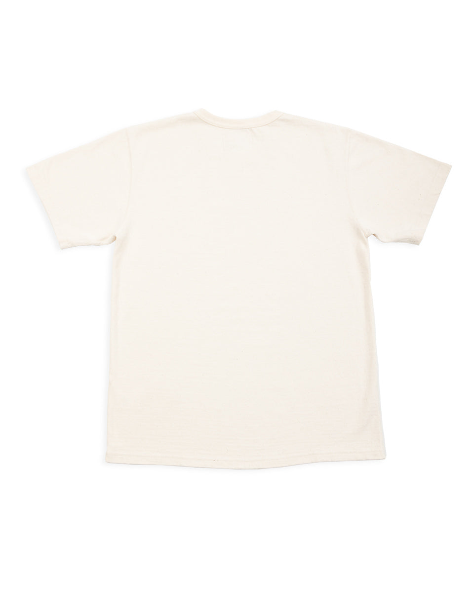 Wonder Looper ELS Recycled Cotton Slub T-Shirt - Ecru - Standard & Strange