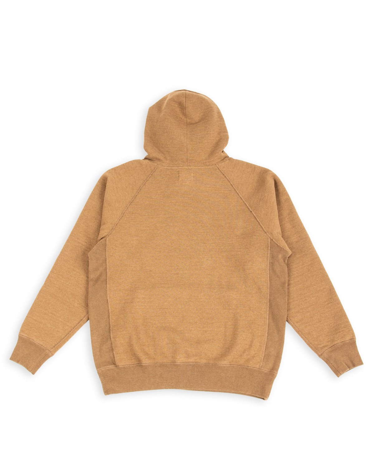 Wonder Looper Foxfibre® Double Heavyweight French Terry Pullover Hoodie - Iron Mordant Coyote 80 - Standard & Strange