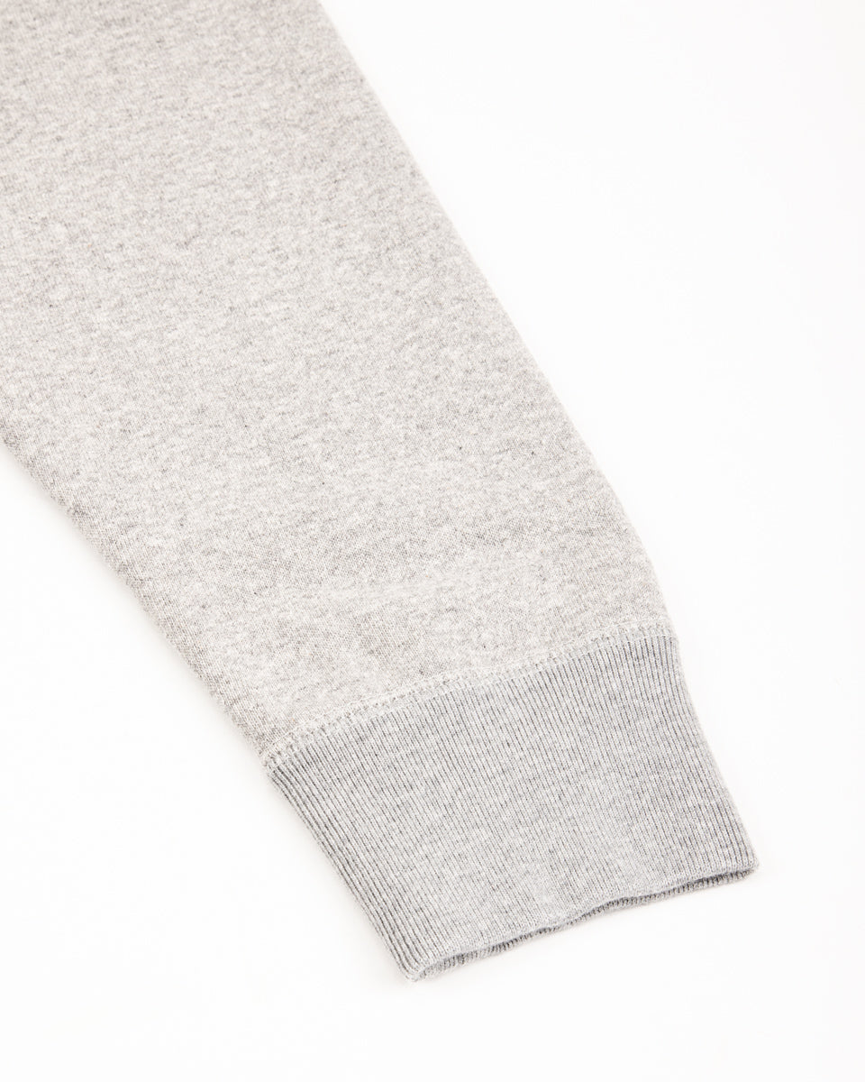 Wonder Looper Super Looper French Terry Pullover Crewneck - Heather Grey - Standard & Strange