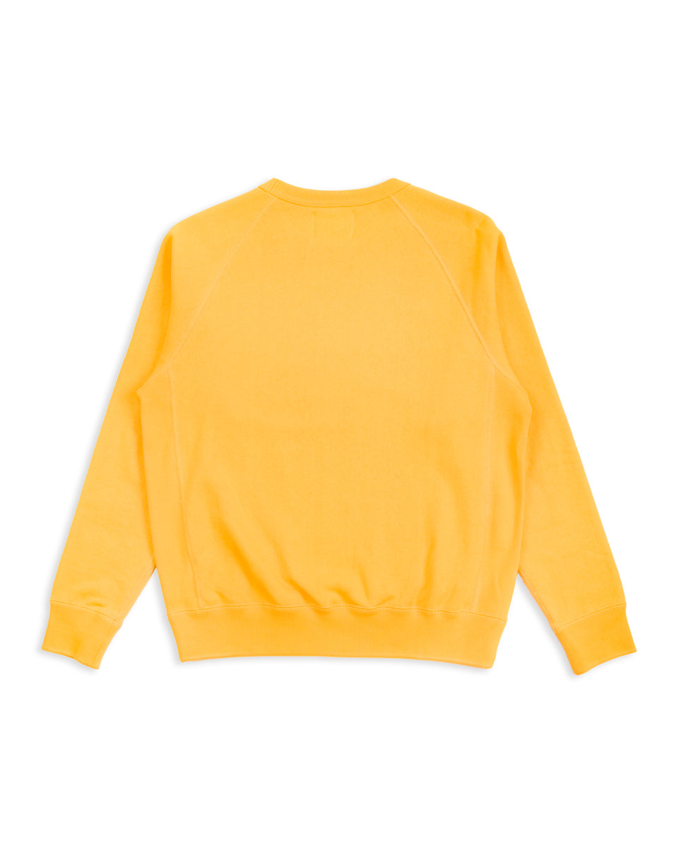 Wonder Looper Super Looper French Terry Pullover Crewneck - Yellow - Standard & Strange