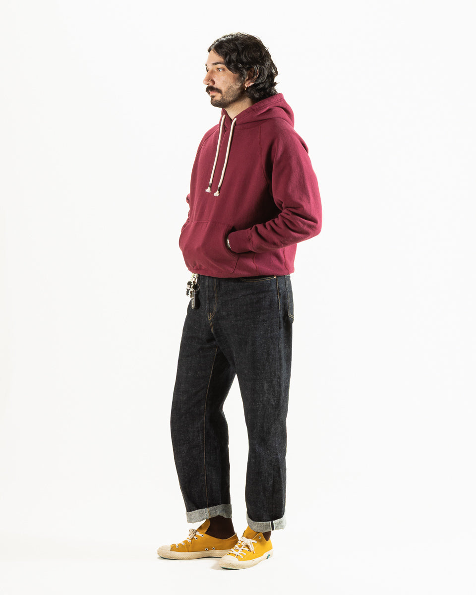 Wonder Looper Super Looper French Terry Pullover Hoodie - Burgundy - Standard & Strange