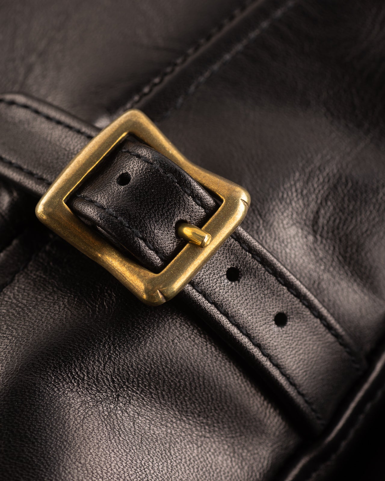 Y'2 Leather HV Horse Single Riders Jacket (HVR-42) - Black - Standard & Strange