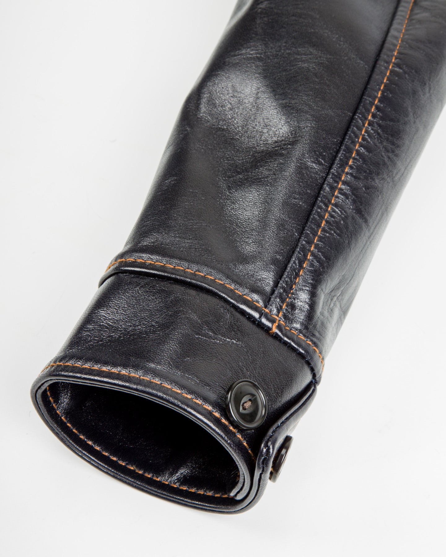 Y'2 Leather Indigo Dyed Horsehide Single Riders Jacket (IR-42) - Standard & Strange