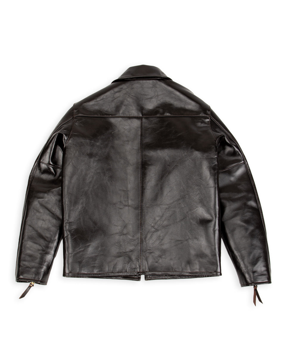 Y'2 Leather Lightweight Vintage Horsehide Single Riders Jacket (PR-65) - Black - Standard & Strange
