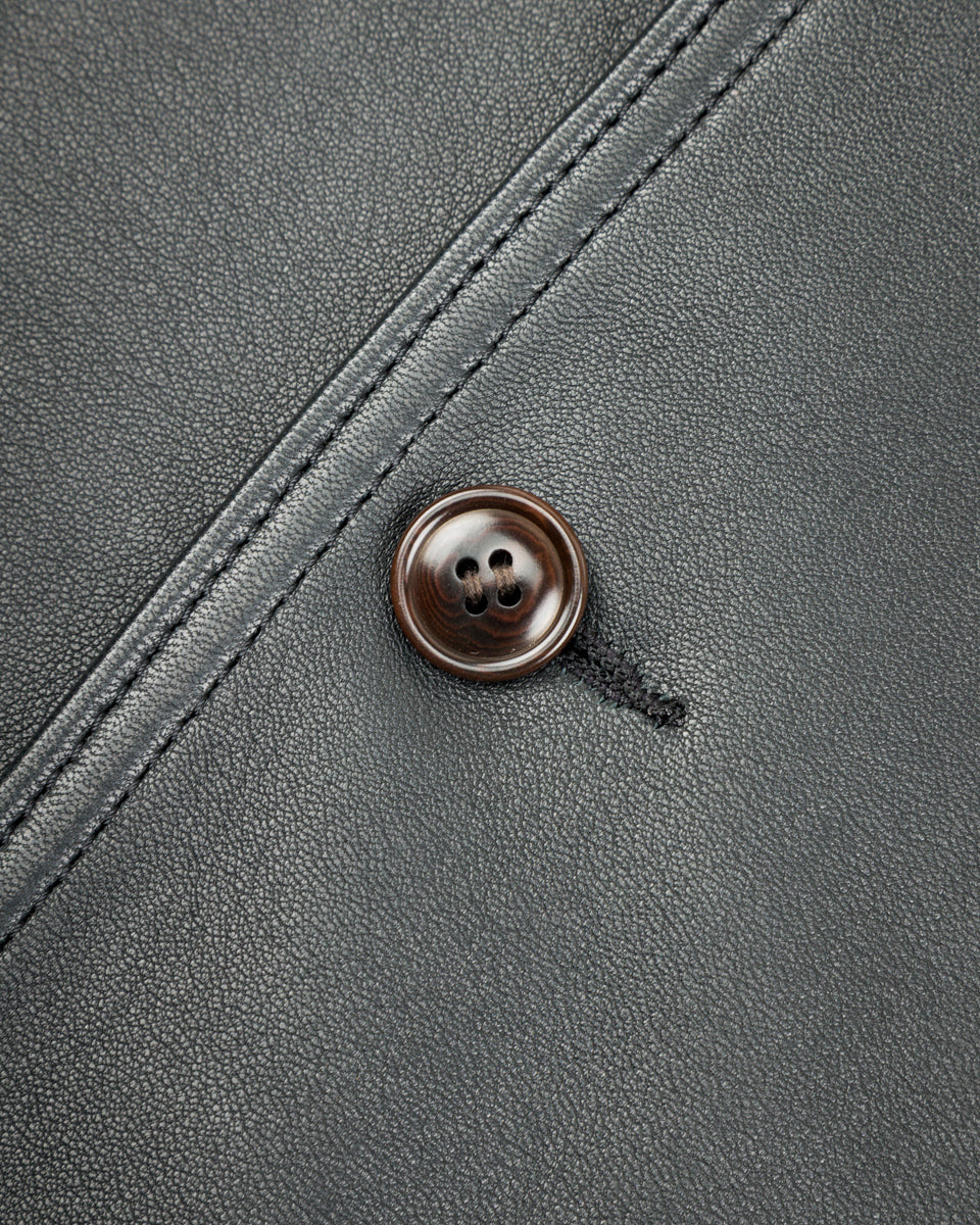 Y'2 Leather Sheepskin Type A-1 - Black - Standard & Strange