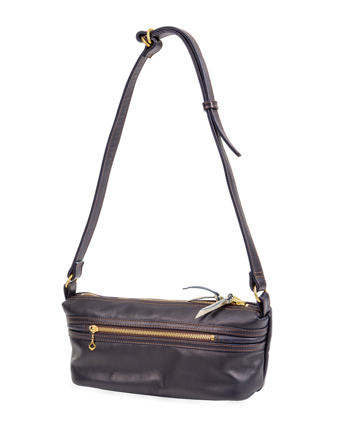 Y'2 Leather Shoulder Bag - Indigo Horse (BG-02) - Standard & Strange